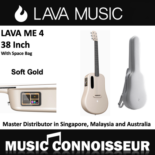 LAVA ME 4 Carbon 38" with Space Bag (Soft Gold)