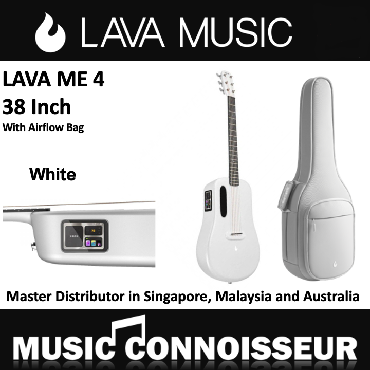 LAVA ME 4 Carbon 38" with Airflow Bag (White)