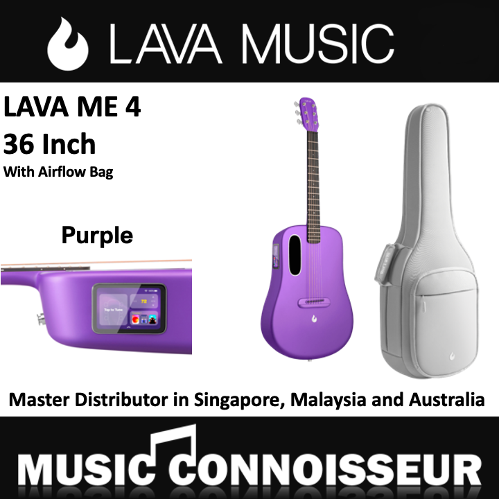 LAVA ME 4 Carbon 36" with Airflow Bag (Purple)