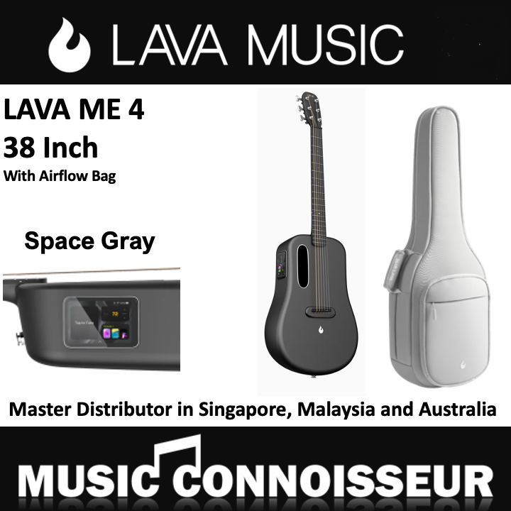 LAVA ME 4 Carbon 38" with Airflow Bag (Space Grey)