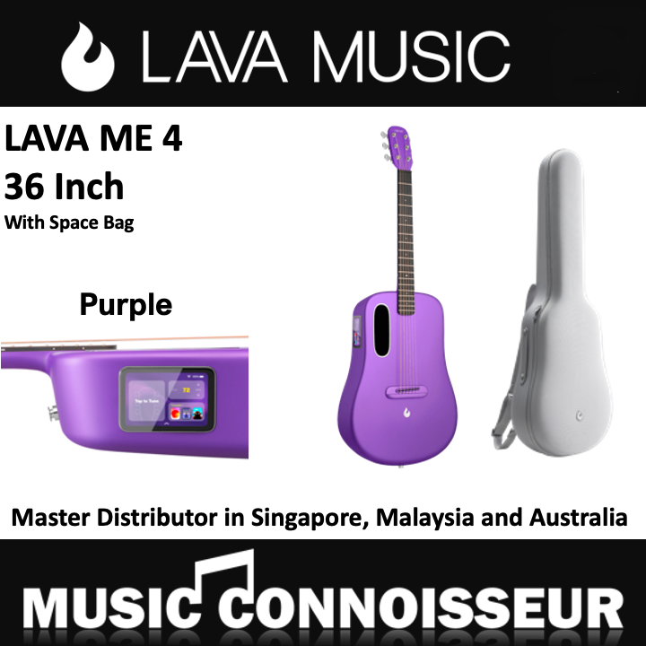 LAVA ME 4 Carbon 36" with Space Bag (Purple)